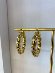 Tourbillon earrings